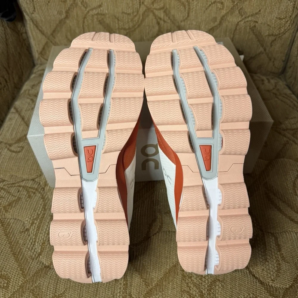 On Cloud Cloudsurfer Women's Size 10.5 Running Shoes Rust Rose Walking Athletic - Picture 6 of 8